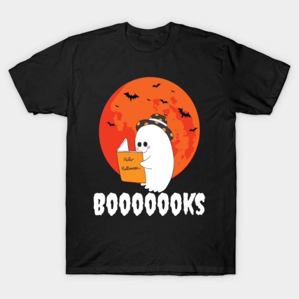 Hello Halloween Booooooks Tshirt